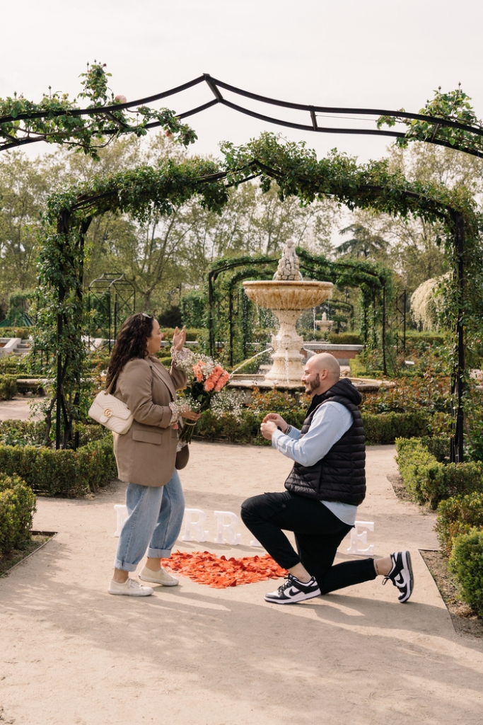 marriage proposal Madrid