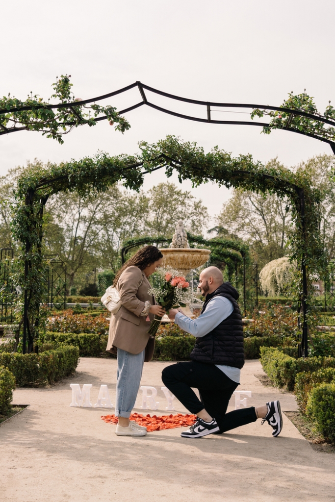 marriage proposal Madrid