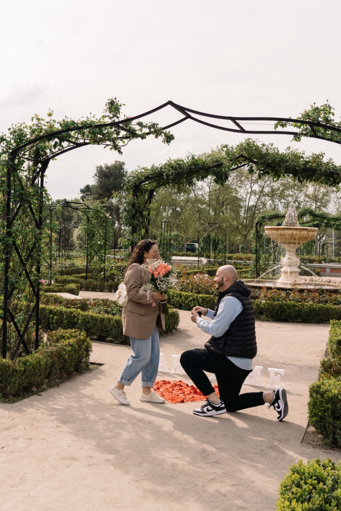 marriage proposal Madrid