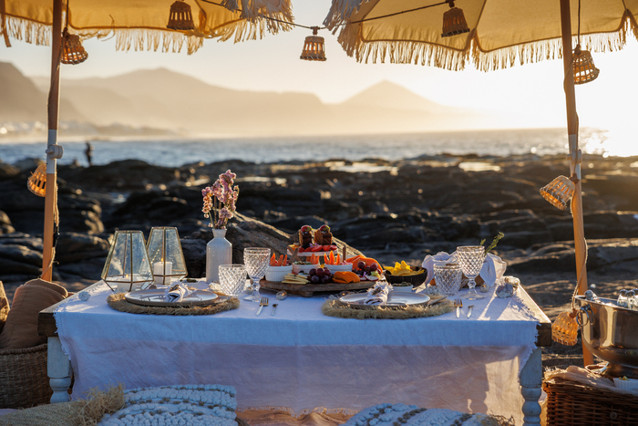 A Beach Picnic Wedding Proposal Spain