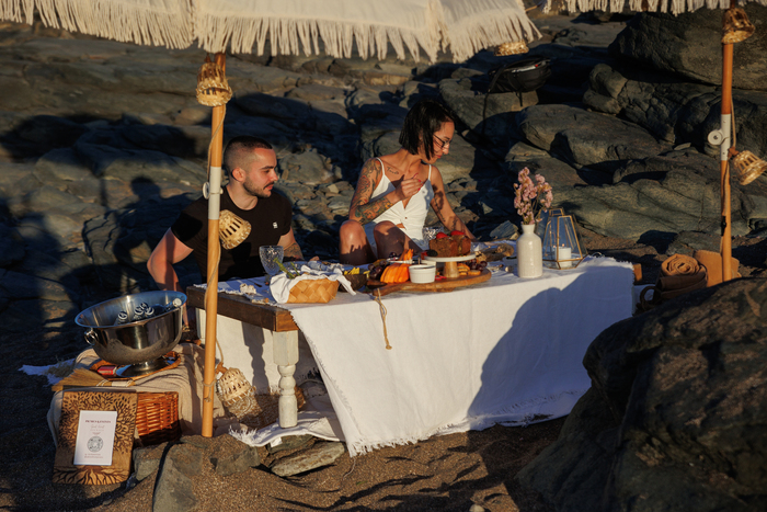 A Beach Picnic Wedding Proposal Spain