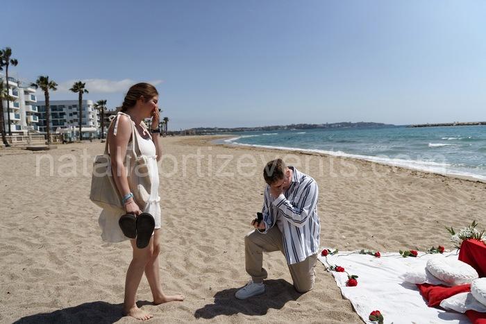 Picnic marriage proposal Salou - Natalia Ortiz Events