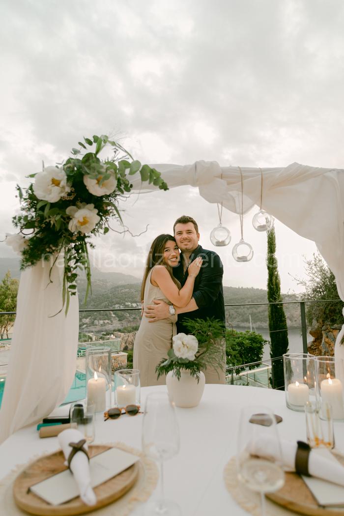Marriage proposal in Mallorca - Natalia Ortiz events